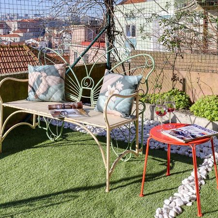 Ferienwohnung Lisbon Graca Terrace Exterior foto