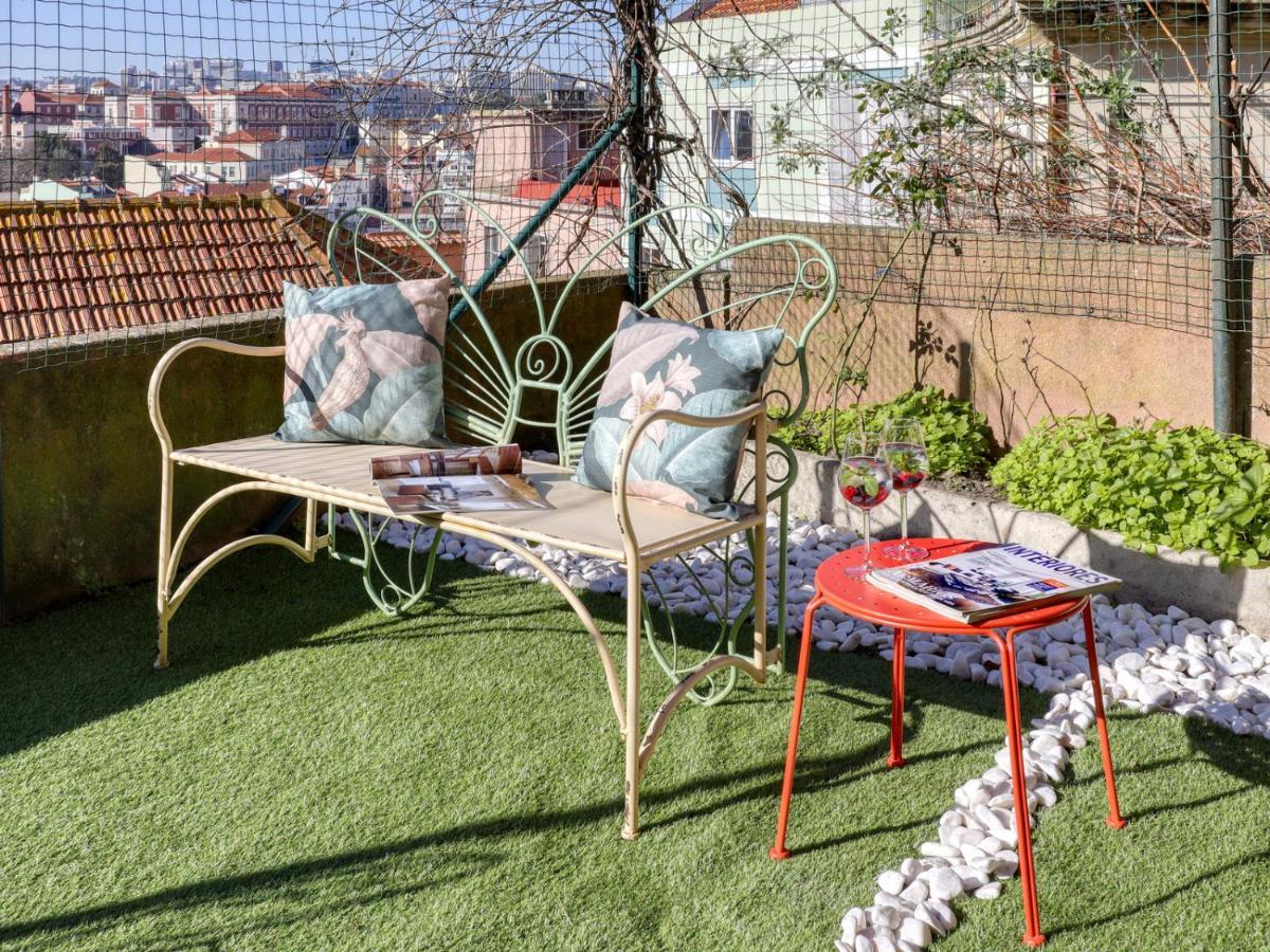 Ferienwohnung Lisbon Graca Terrace Exterior foto